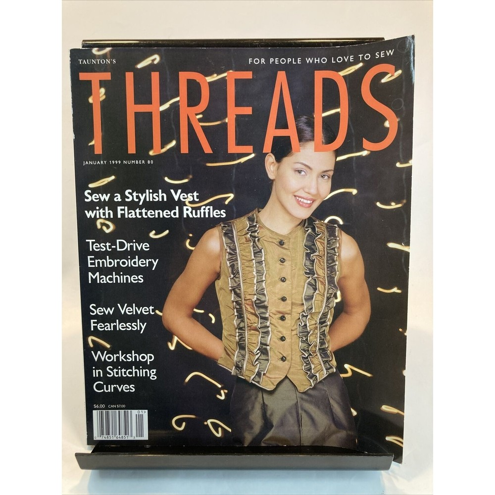Taunton's Threads Magazine January 1999 #80 See Pics for Articles